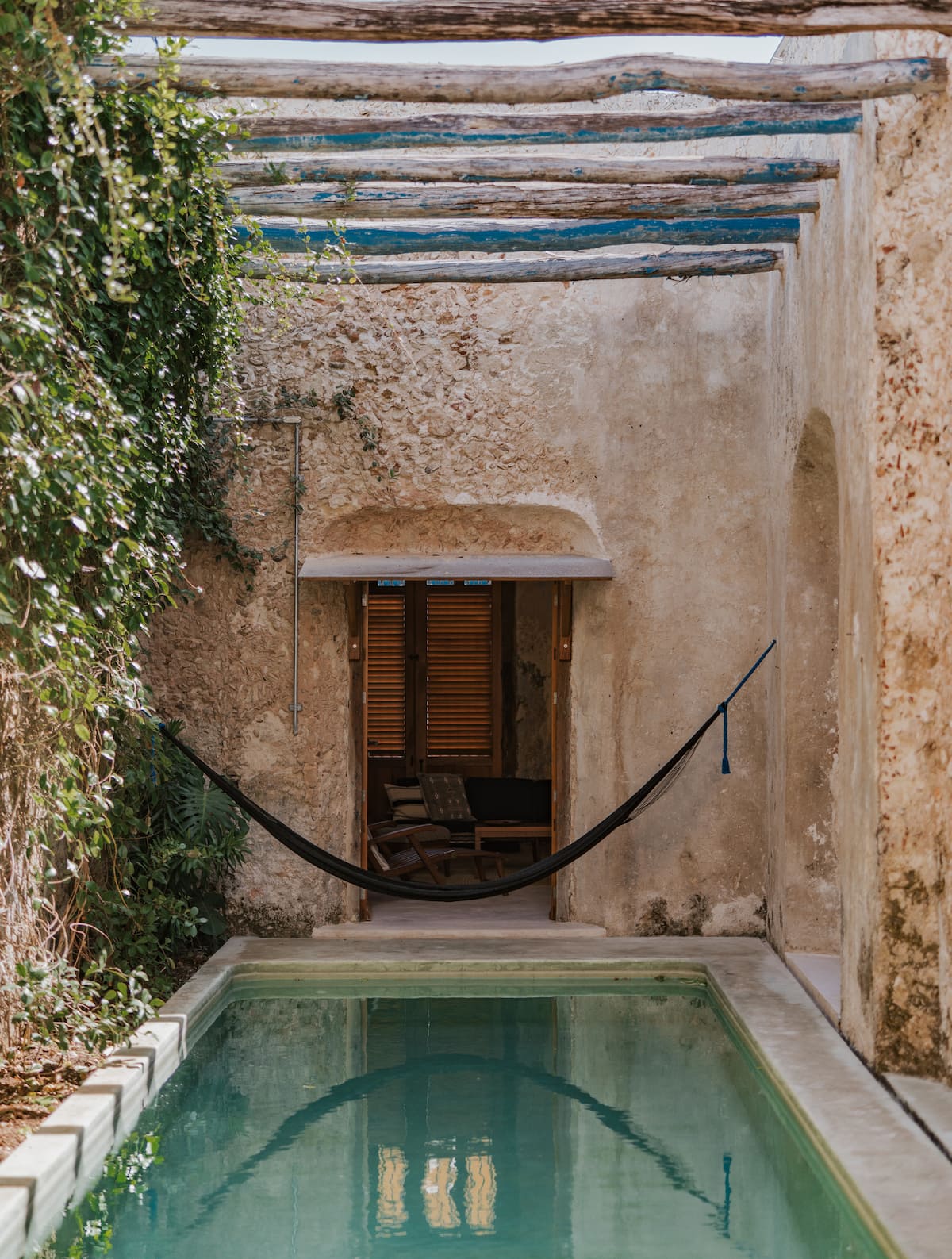 Casa Zotz, ancient stone sanctuary with lap pool in Campeche walled city — Casonas MX — photo 31
