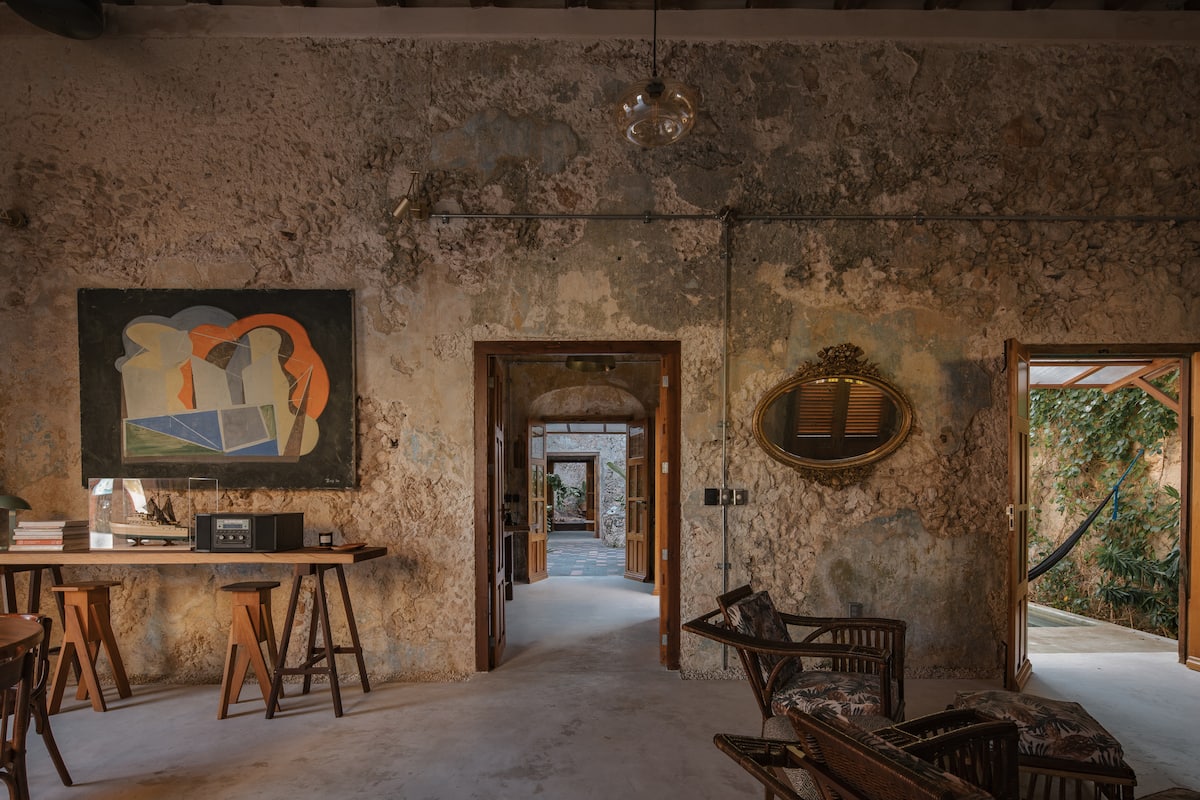 Casa Zotz, ancient stone sanctuary with lap pool in Campeche walled city — Casonas MX — photo 7