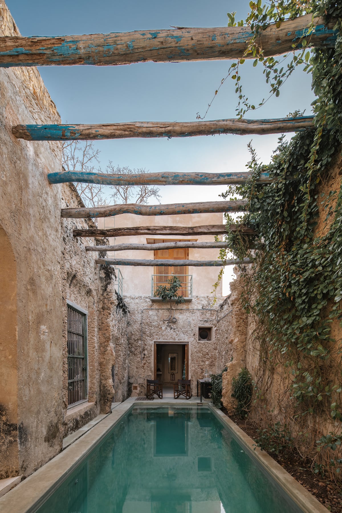 Casa Zotz, ancient stone sanctuary with lap pool in Campeche walled city — Casonas MX — photo 11
