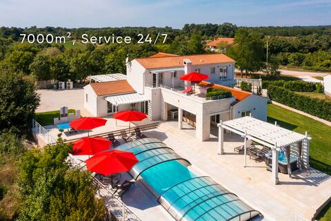 Design Villa Sole 7000m2, service 24/7