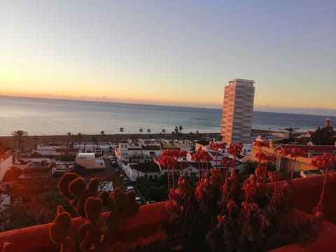 Top Airbnb: Charming apartment with stunning views in Estepona