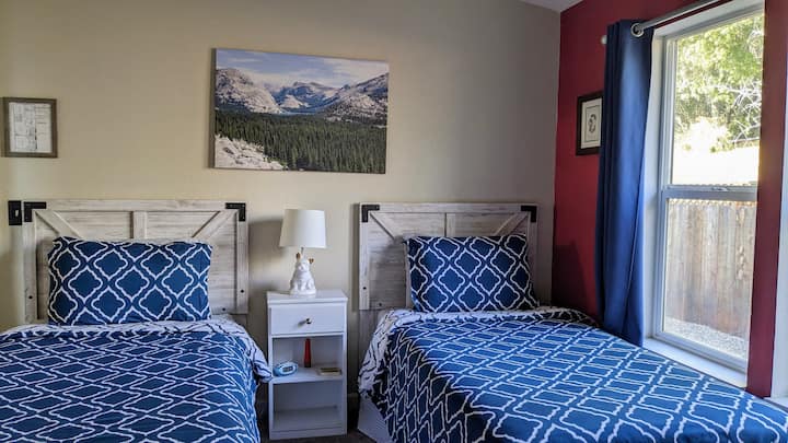 Bedroom #1 with two twins