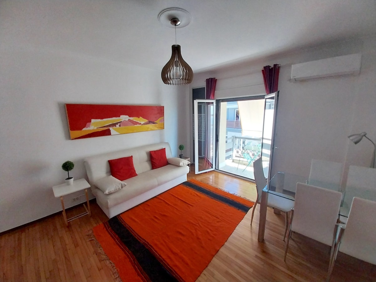 Obývačka s rozkladacou pohovkou