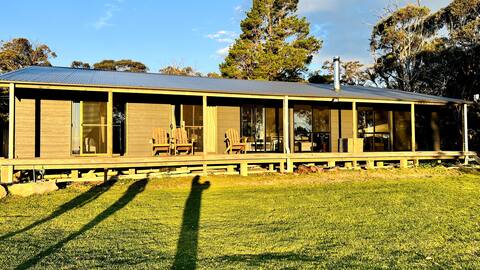 Farmhouse with spectacular scenery on 100 acres