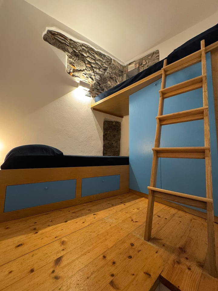 Bedroom with bunk bed