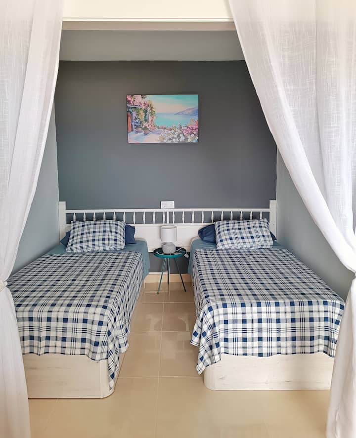 Ambienti i dhomës së gjumit