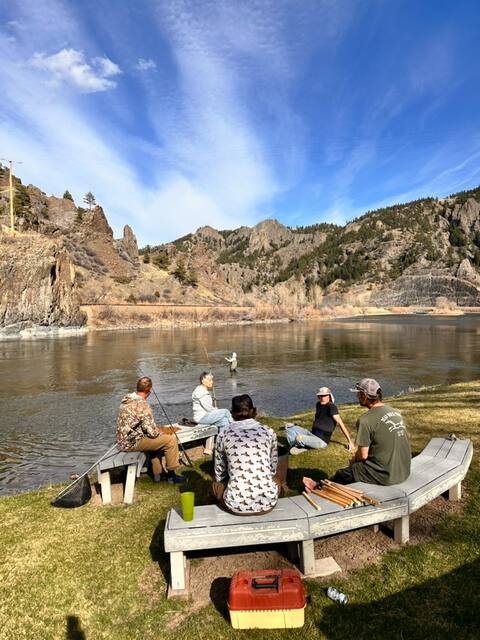 Tague's Place - fishing retreat on Missouri River.