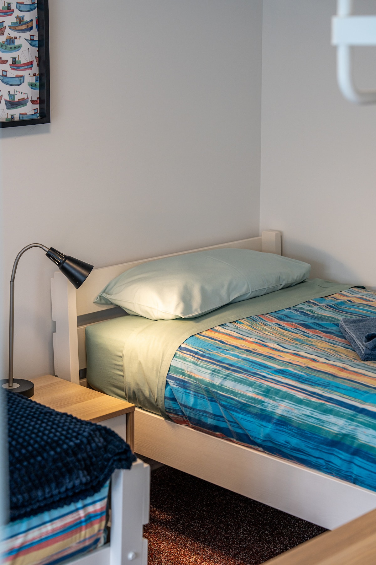 Furahia kusoma kitandani usiku. 