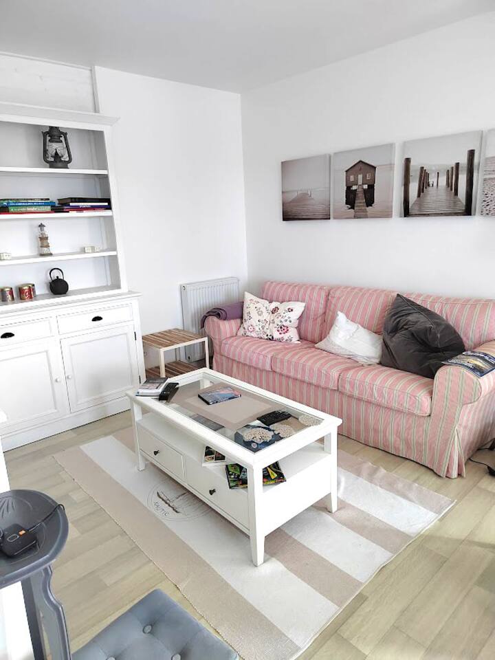 Grand Appartement En Attique 3*, 400m De La Mer - Plage de Lion-sur-Mer