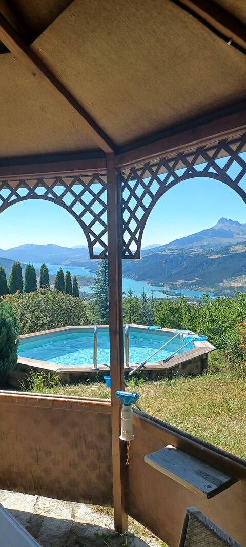 Chalet Panoramique Lac de Serre Ponçon / Les Orres