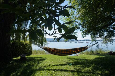 The bathhouse in Allensbach am Bodensee