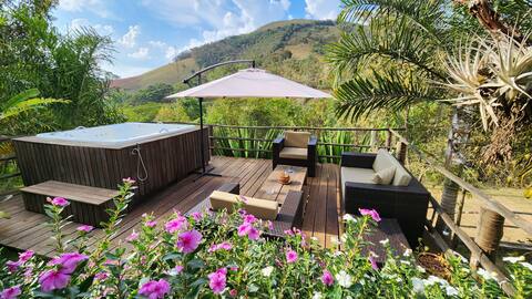 Agáve Alto Padrão Bungalow between Beautiful Waterfalls