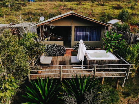 High standard bungalow among Baependi waterfalls