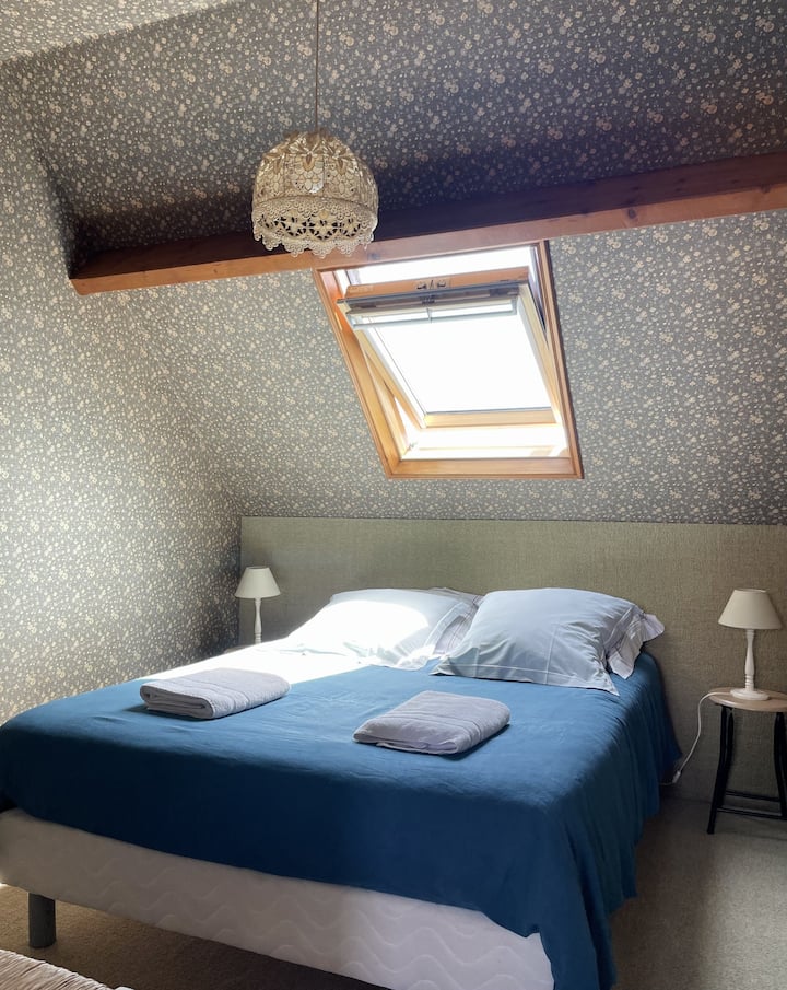 Chambre (lit double) au 1er étage