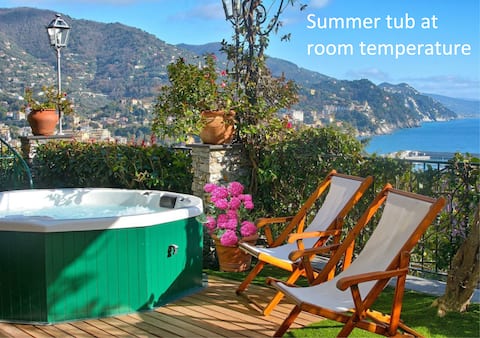 Villa Mares, sea view and free garage