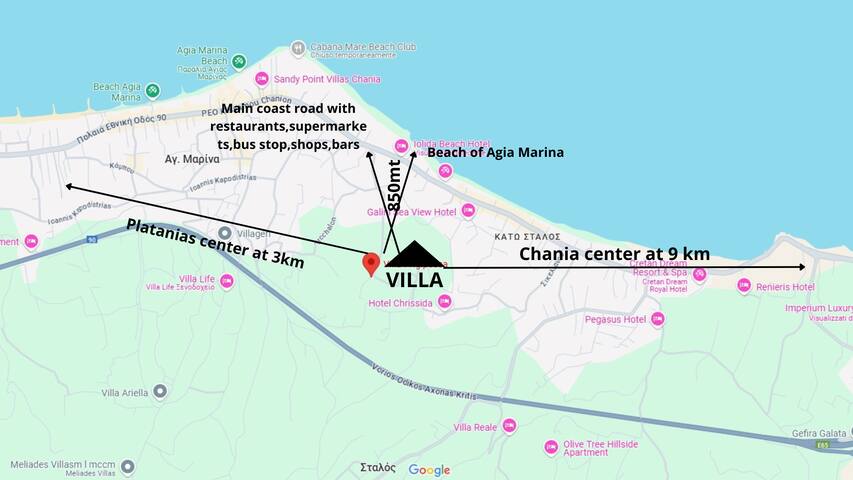 Heated Pool * Jacuzzi * 850mt to Beach & Tavernas gallery image 5