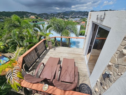 Modern breezy honeymoon hideaway