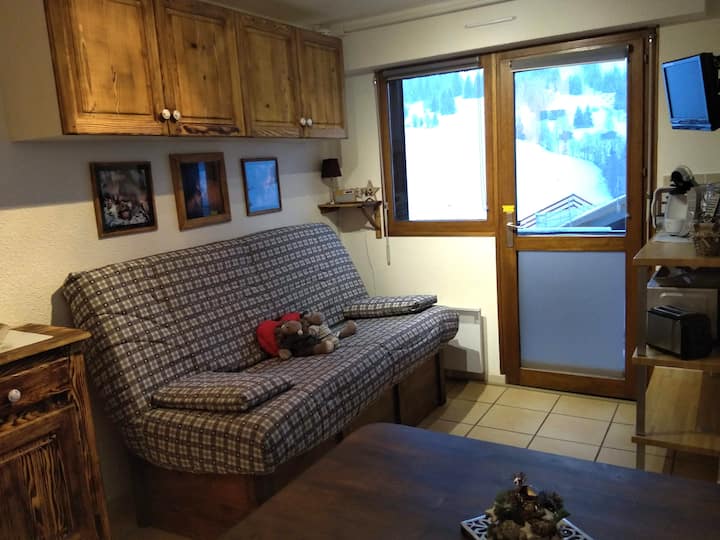 Beau Studio-terrasse Et Vue Pistes, Grand-bornand - Le Grand-Bornand