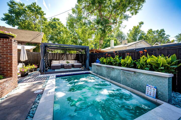 Pool, hot tub, sauna! Your own spa in the city!