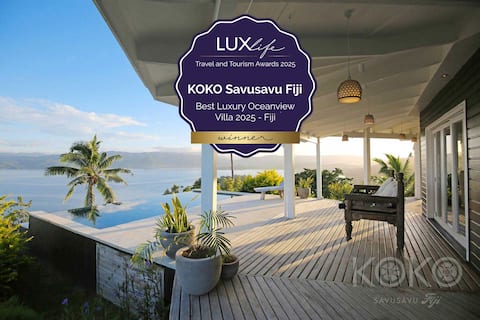'KOKO Savusavu Honeymoon Villa Panoramic View Pool