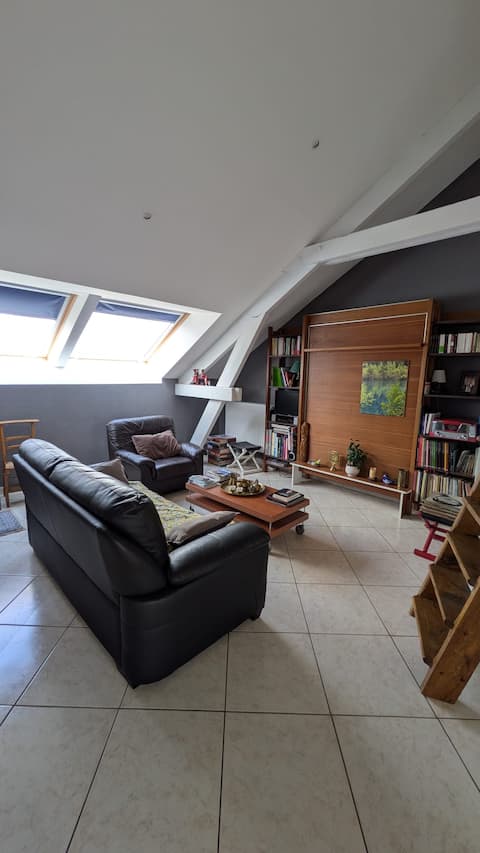 Top Airbnb: A nest in the heart of the city in Épinal