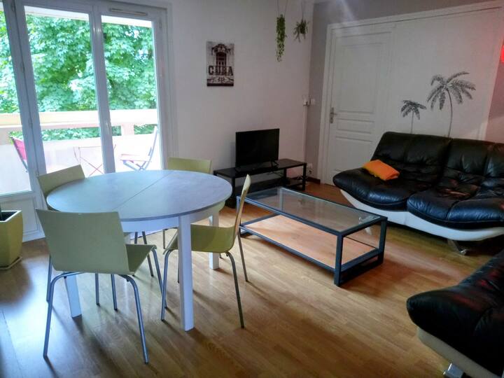 Appart Calme Et Spacieux  4 Ch Et Grand Balcon - Lagnieu