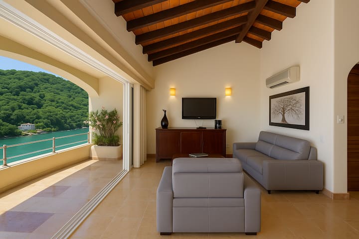 Ocean Frontage Villa For Rent - Mexico