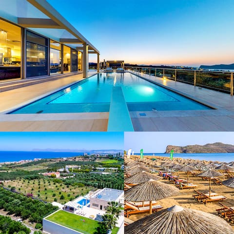 Walk to Beach (850m) / Heated Pool / Sleeps 14