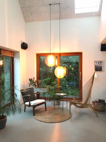 Modern Copenhagen villa with garden gallery image 5