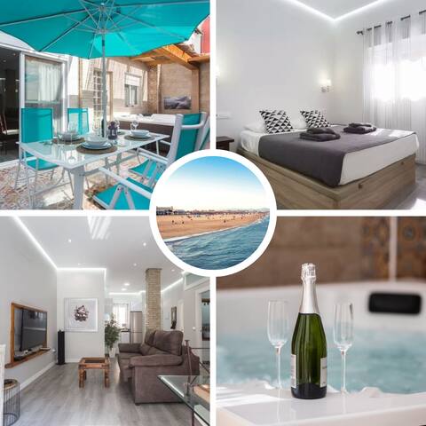 Jacuzzi| 6Pax | Queen bed| A/C| Fast Wifi| Pets F.