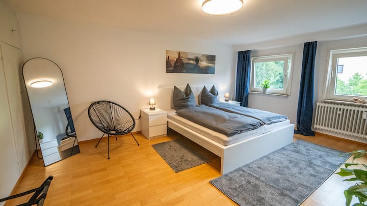 Top floor apartment at the foot of the Georgenberg