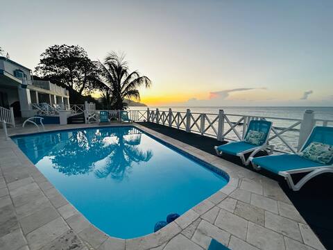 Oceanfront Villa Retreat with Pool/Stunning Views