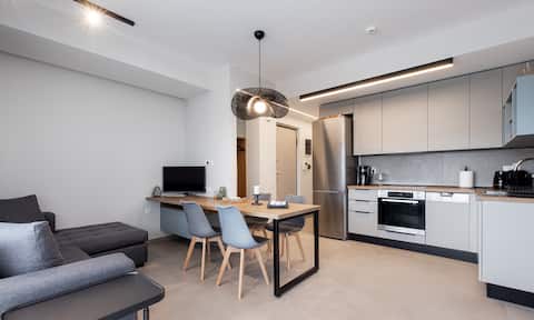 Newly built luxury apartment