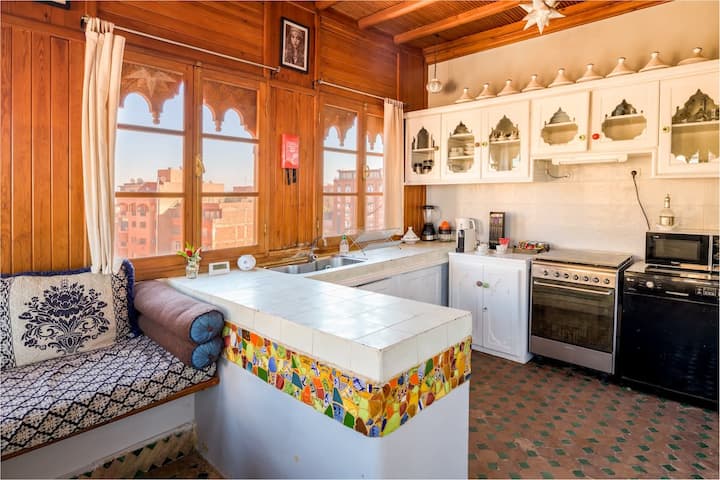 Amazing Penthouse***** Room (4pers) Guéliz Rooftop - Marrakech