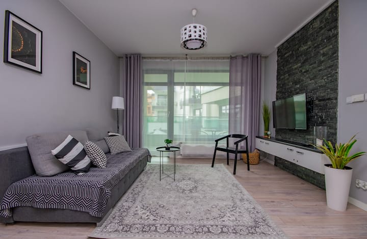 Inpoint |2-bedroom|balcony|near Old Town&kazimierz - Krakow