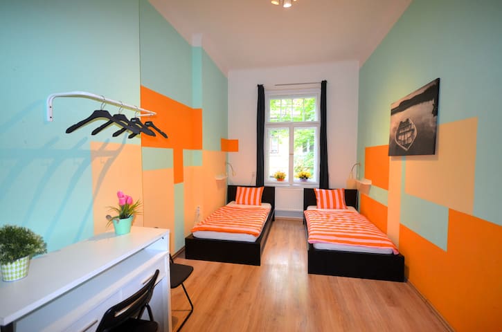 2BDR Beautiful apartment in the center for 7 pax