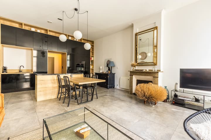 Montpellier: Loft Design, Vintage, Refait à Neuf. - Montpellier