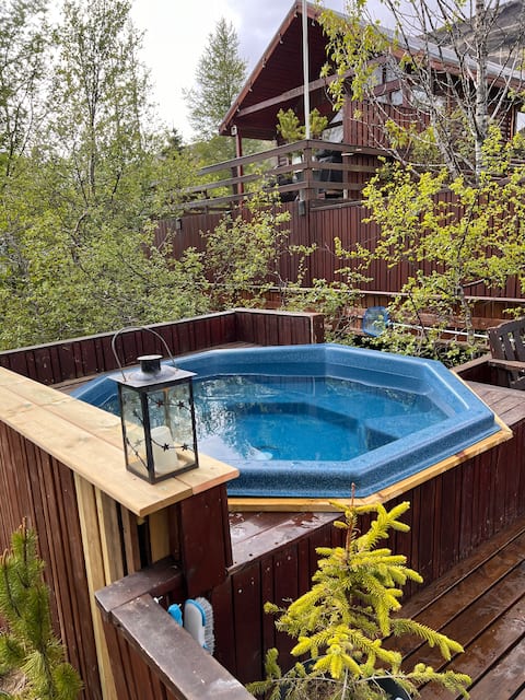 Wonderful & spacious cabin on Golden Circle-SAUNA