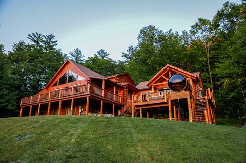 Sweet Cabin in the White Mountains Hot Tub & Sauna