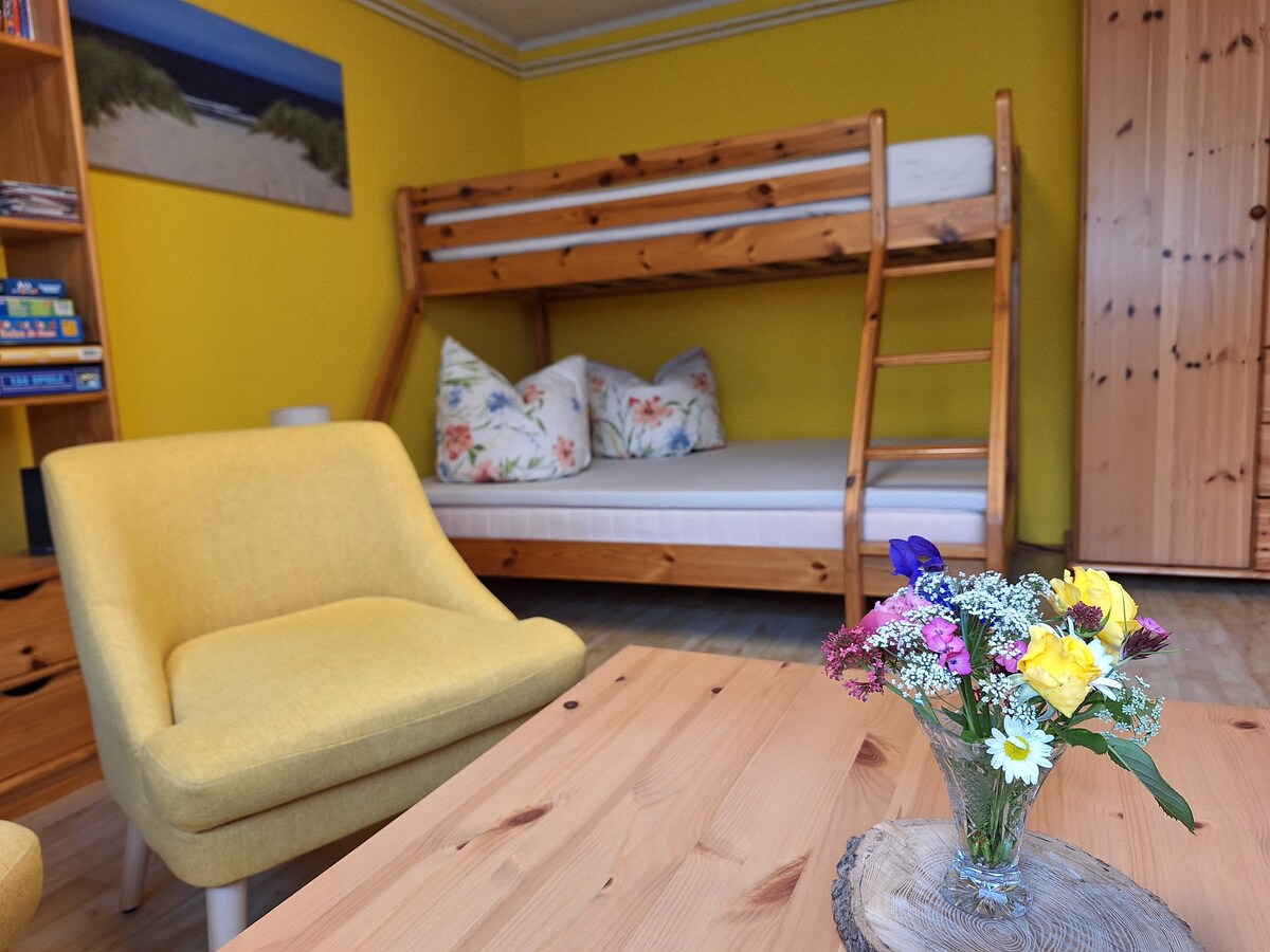 Top performing Airbnb: BALTIC SEA on FOOT Natural apartment with kitchen + gazebo in Bad Doberan