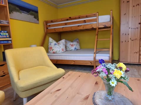 Top performing Airbnb: BALTIC SEA on FOOT Natural apartment with kitchen + gazebo in Bad Doberan