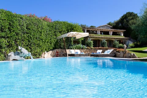 Villa Crystal,  with private SPA in  Porto Rotondo