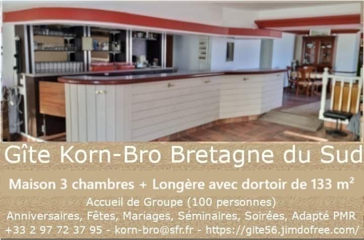 604 M² 3 Chambres + Dortoir 133 M² & Salle Jeux - Josselin