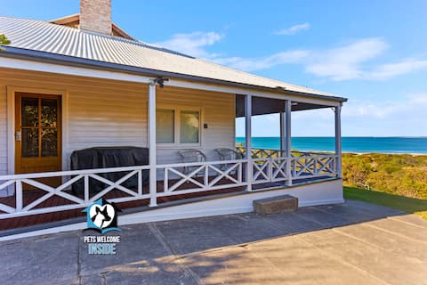 Absolute Beachfront 3BR 2BA Home w/ Beach Track