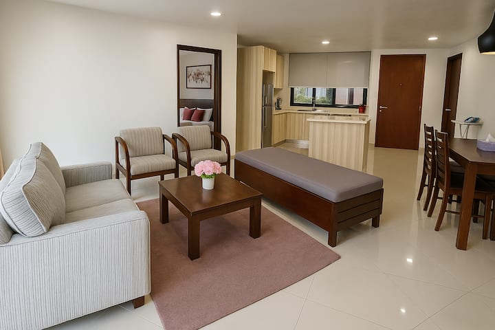 Luxury Beachfront Apt - Samsuria Beach View Resort - Tanjung Rhu