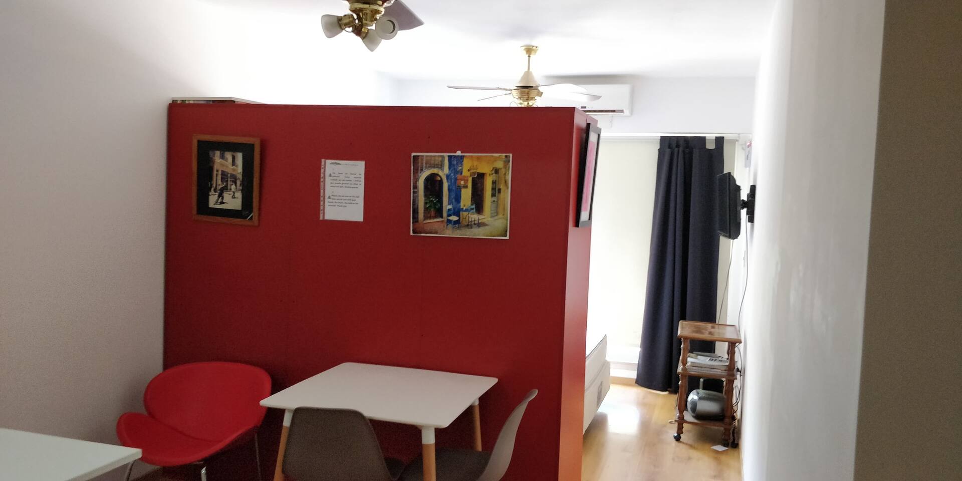 Studio apartment in Abasto, Balvanera