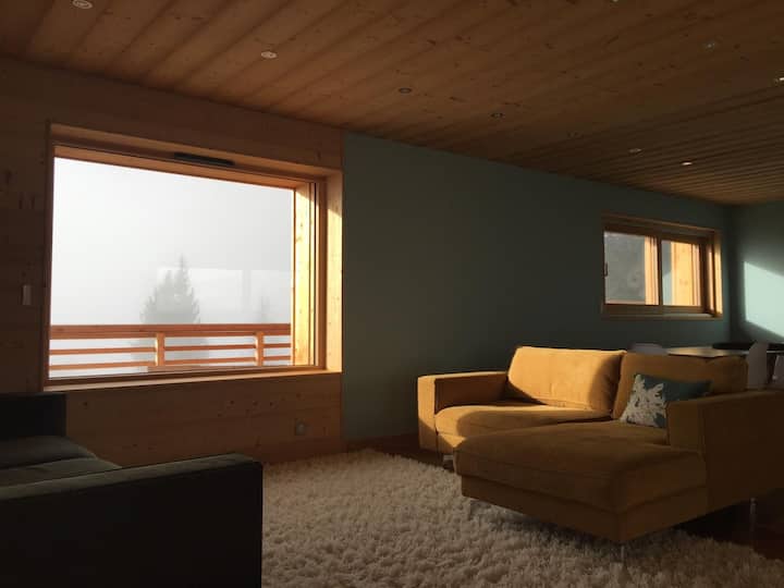 New Sunny Luxury Chalet -Panoramic Mountain View - Flaine
