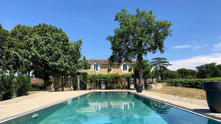 La Maison Du Vignoble (Wallbox, Piscine, Tennis) - Lectoure