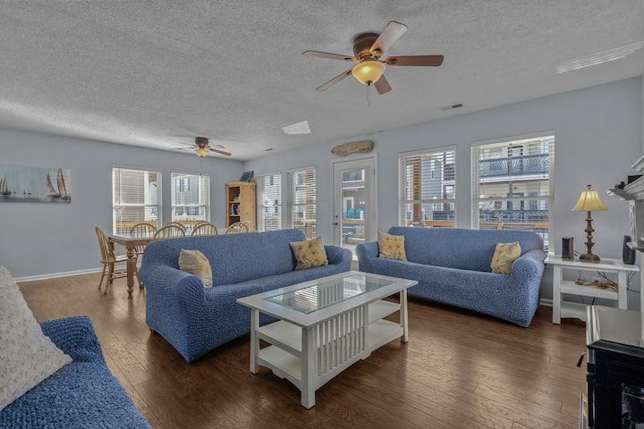 Beach House 1183. Ocean View. Golf Cart Included - Surfside Beach, SC