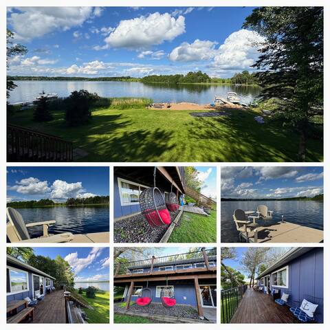 Two Acres On The Lake - Beach, Games and Sauna